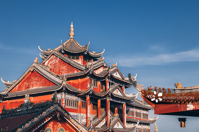 四川蜀南竹海龙吟寺图片素材