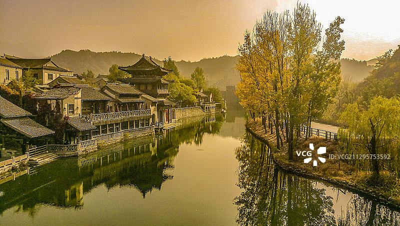 古北水镇秋季风光图片素材