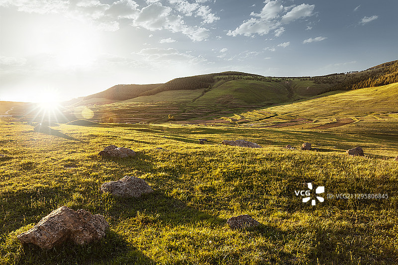 草原户外自然风景图片素材