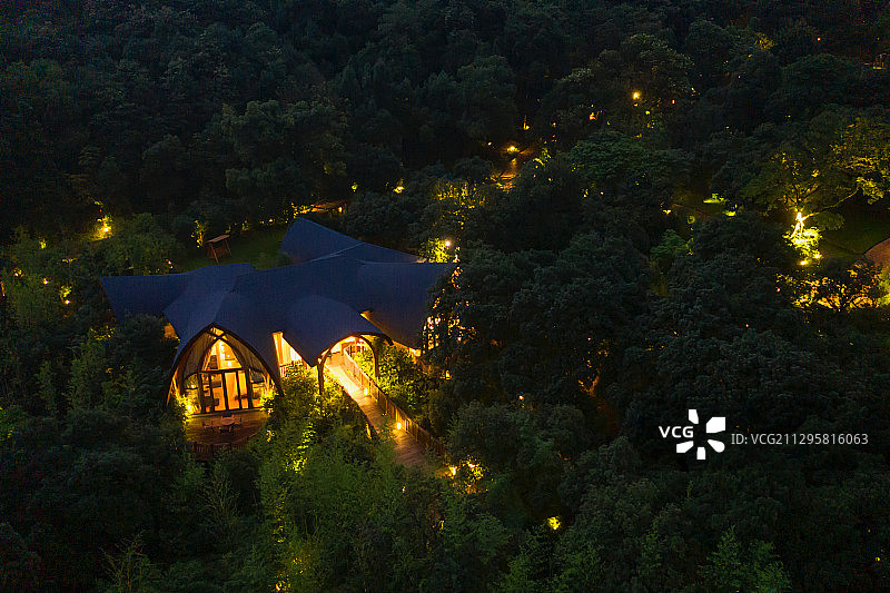 树屋--杭州开元森泊度假酒店图片素材
