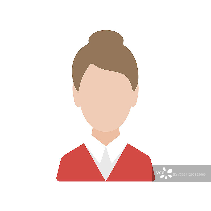 白色背景上的男女剪影图片素材