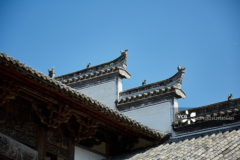 江湾萧江宗祠图片素材