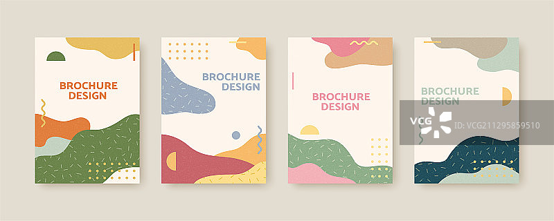 北欧风抽象图案背景模版图片素材