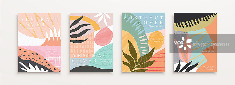 彩色抽象图腾设计广告素材图片素材