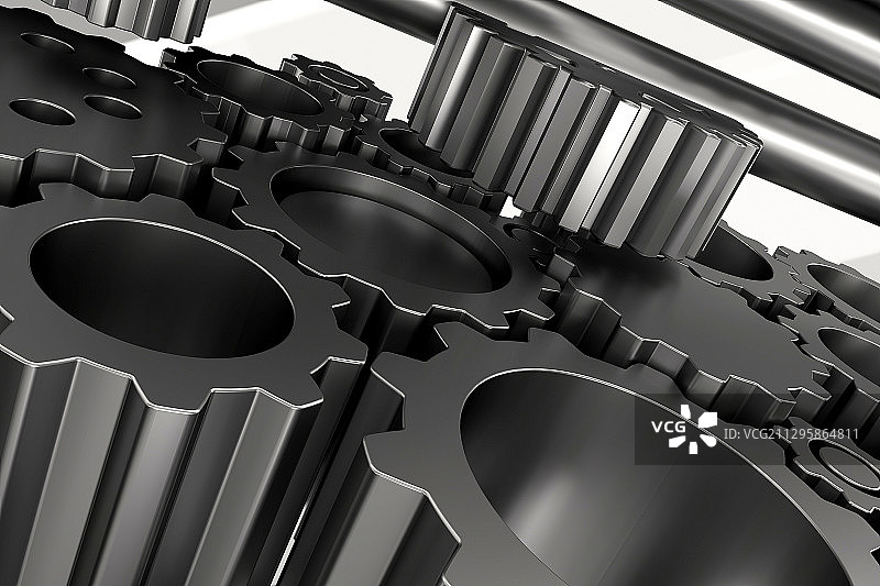 3D机械齿轮图片素材