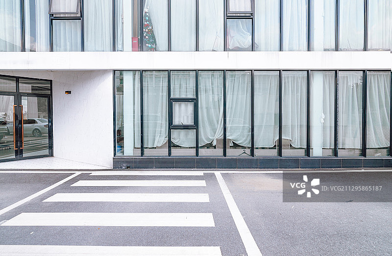 商业街道图片素材