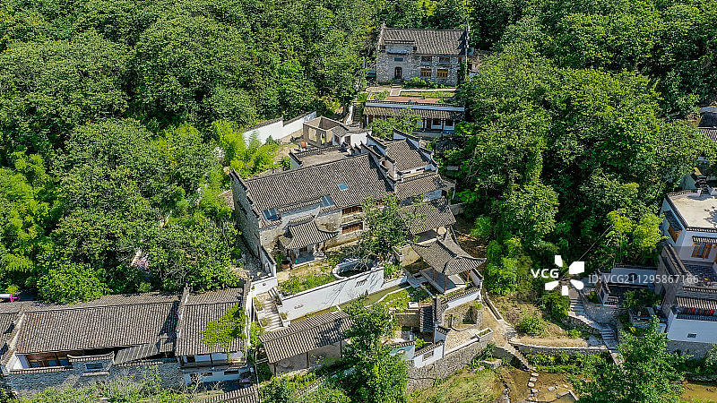 安徽省宣城市泾县查济古镇，4A级明清古镇景区图片素材