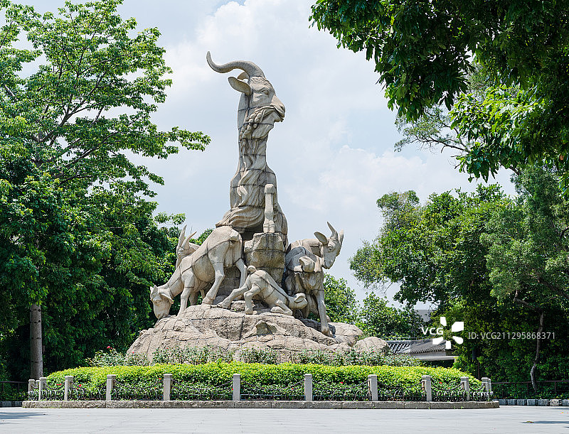 广州五羊石像图片素材
