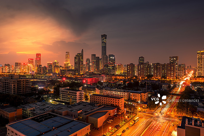 北京城市风光图片素材