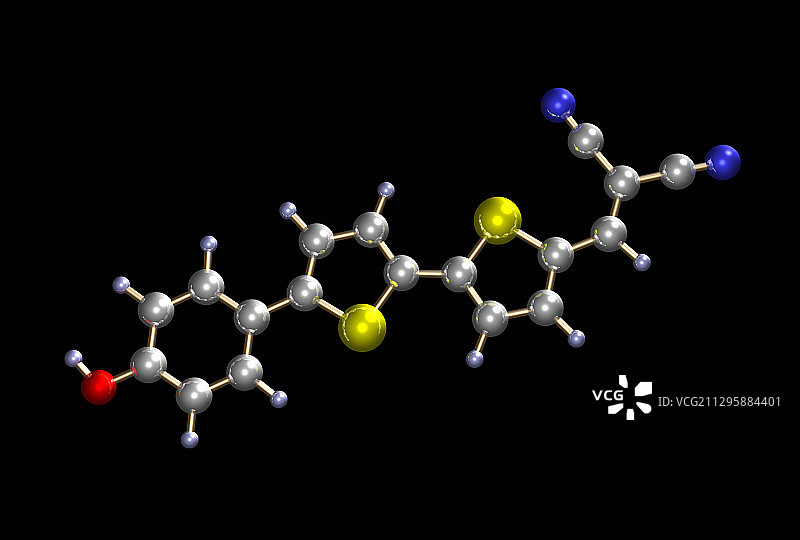 NIAD-4阿尔茨海默病染料分子图片素材