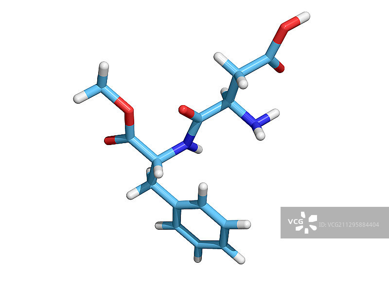 阿斯巴甜分子图片素材