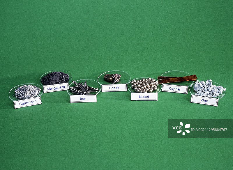 过渡金属图片素材