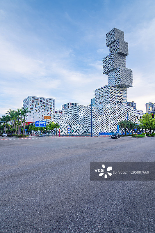 佛山东平新城坊塔大剧院图片素材