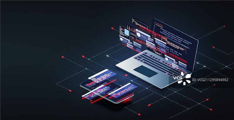 编程和软件开发网页图片素材