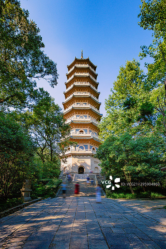 灵谷塔+南京图片素材