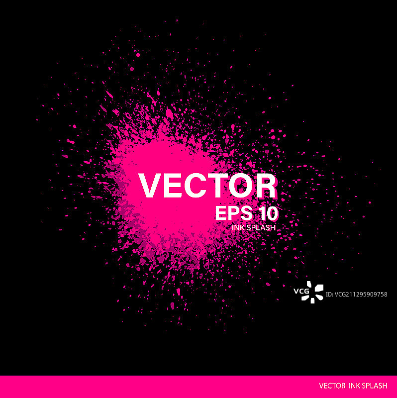 墨水飞溅图片素材