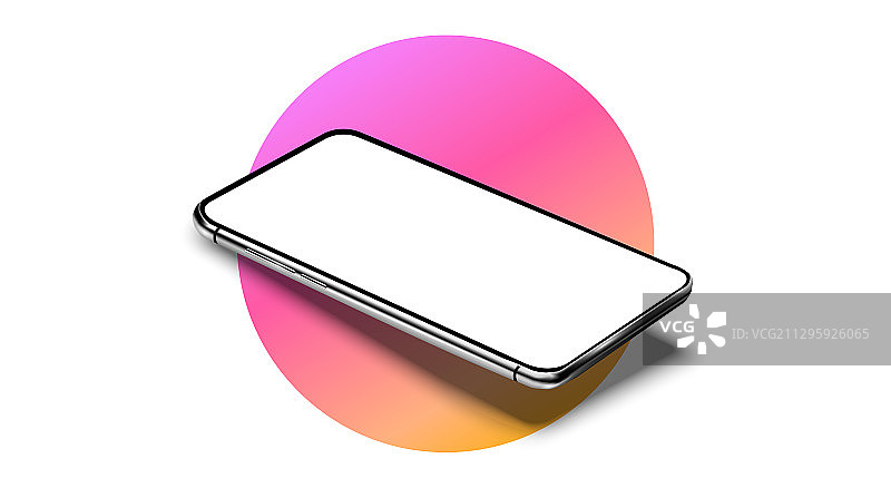 逼真智能手机模型图片素材