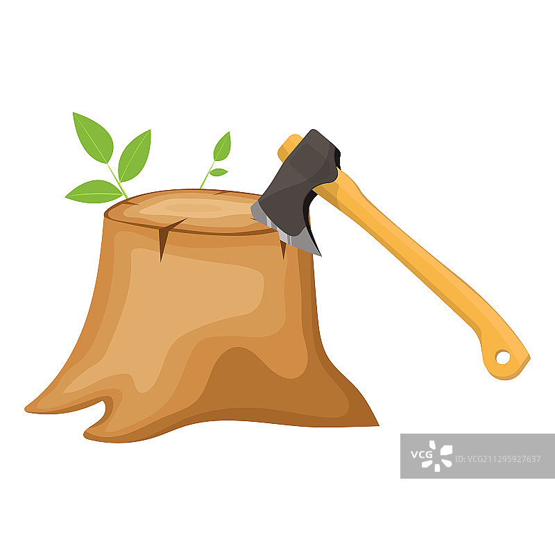 树桩图片素材