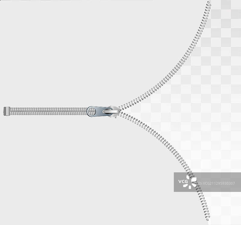透明拉链缝纫配件图片素材