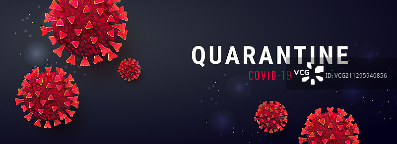 疫情期间的创意横向模板图片素材