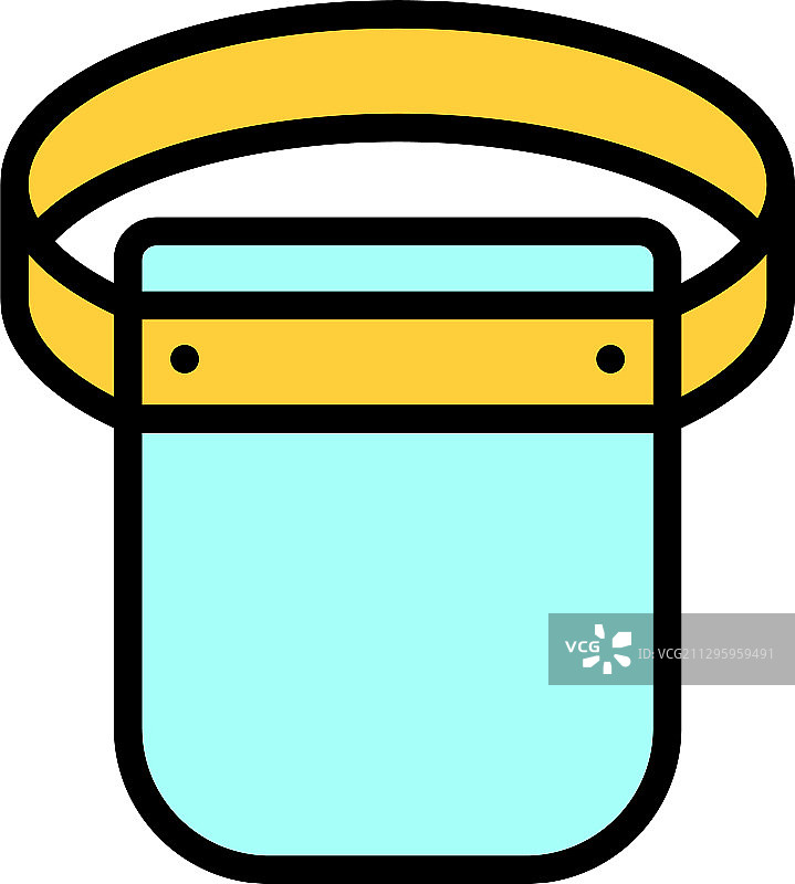 面罩填充样式图标图片素材