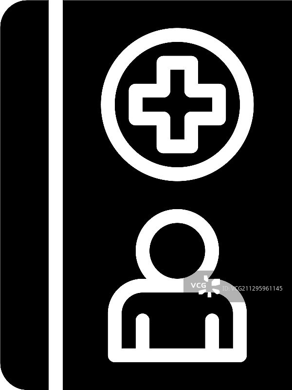 病人病历实体风格图标图片素材