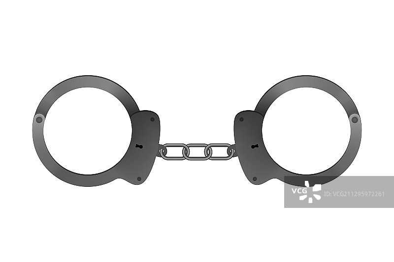 钢手铐图片素材