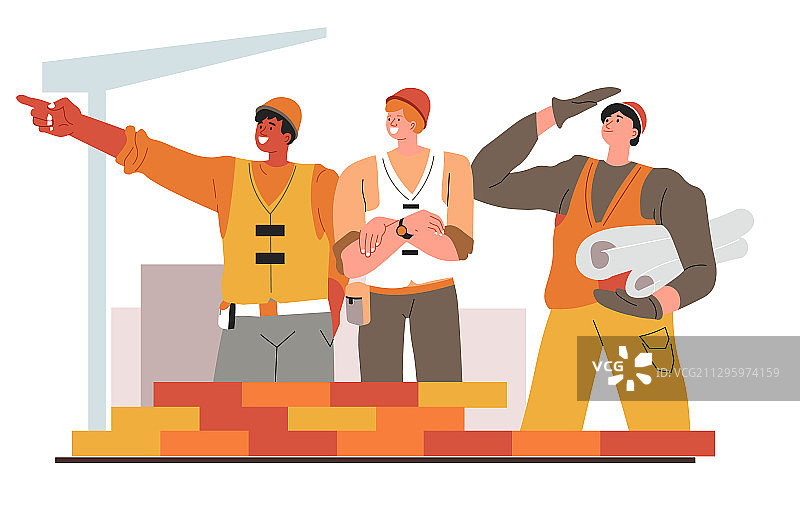 团队建设者与方案草案图片素材