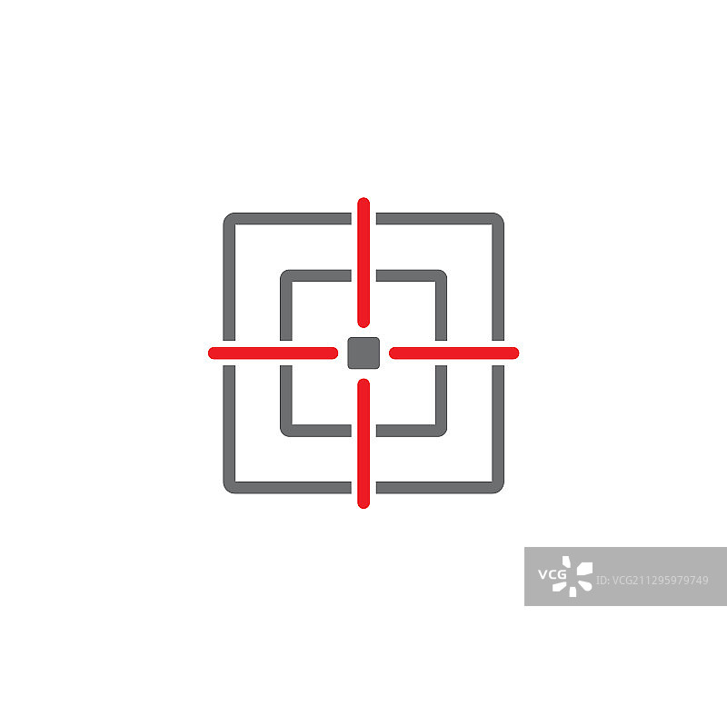 用于图形和网页的背景目标相关图标图片素材