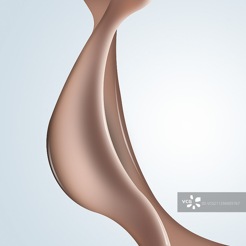 流动液体插画图片素材