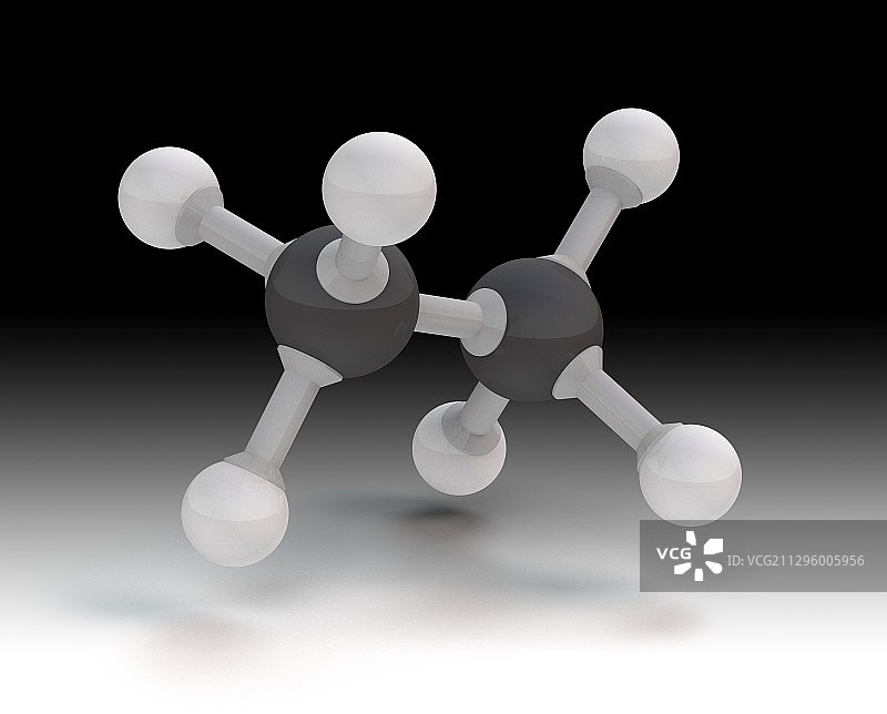 乙烷分子图图片素材