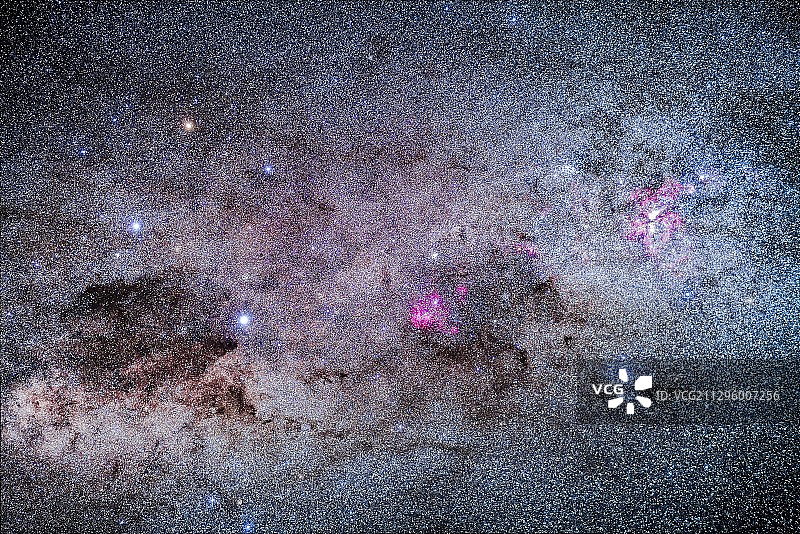 船底座和南十字座图片素材