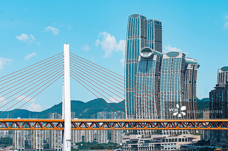 来福士与千厮门图片素材