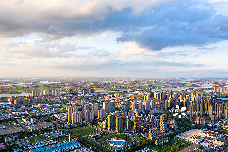 南昌青山湖航拍图片素材