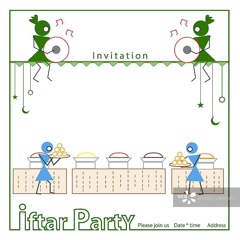 开斋节穆巴拉克图片素材