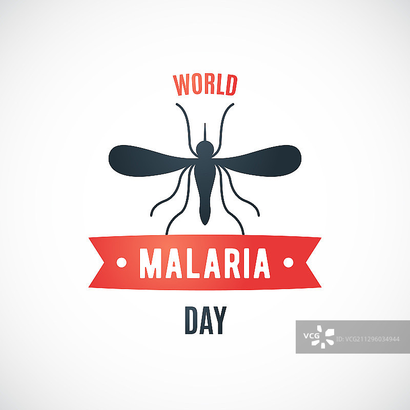 世界疟疾日宣传册设计图片素材
