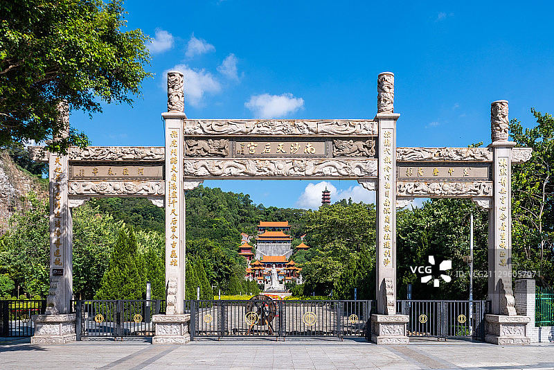 广东南沙天后宫景点图片素材