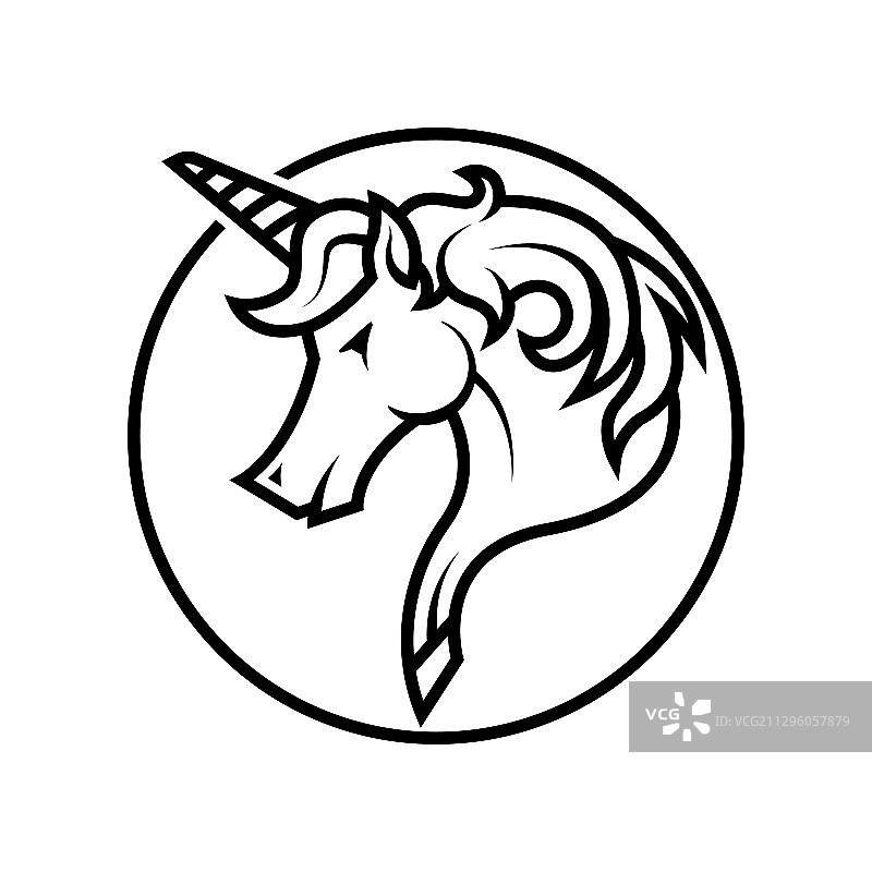 独角兽图标图片素材