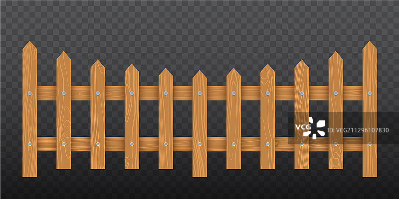 棕色木栅栏图片素材
