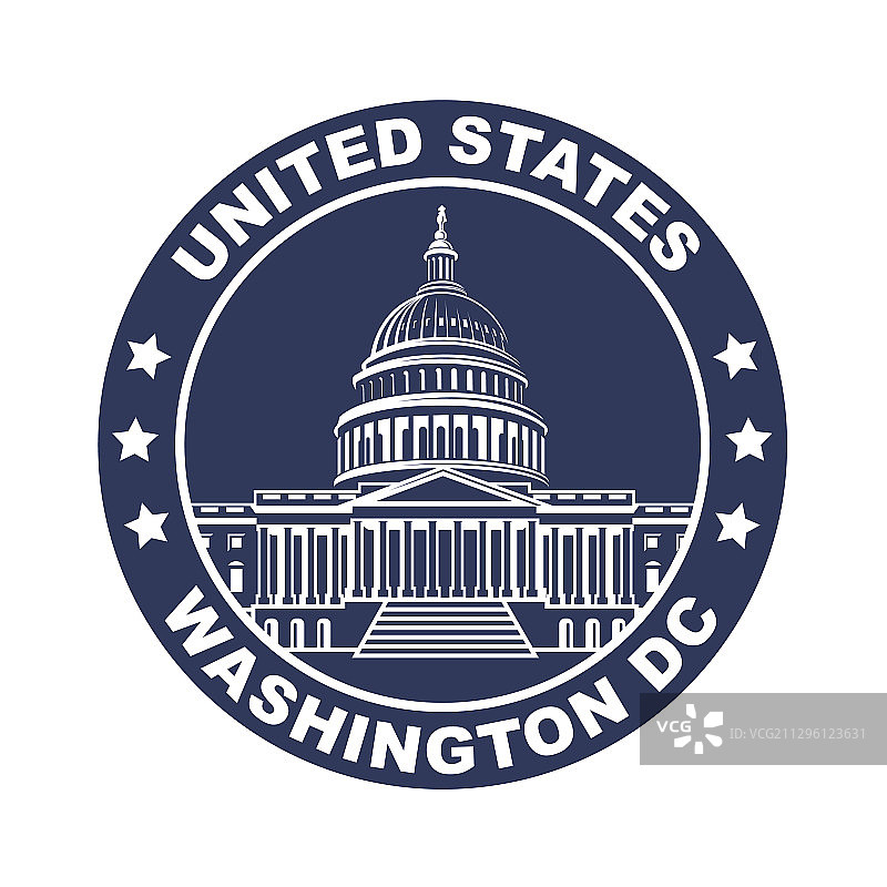 国会大厦图标图片素材