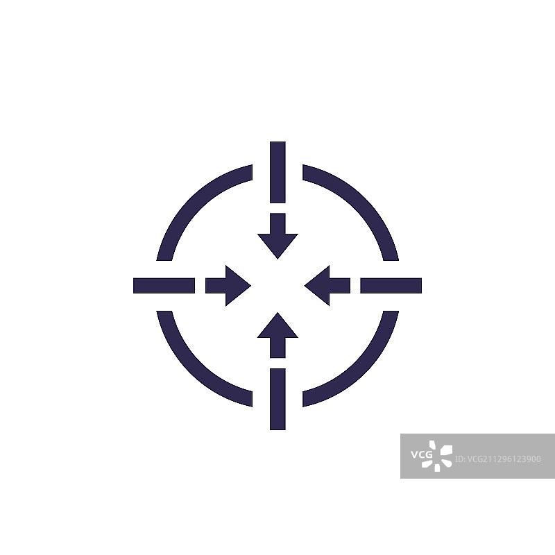 聚焦图标图片素材