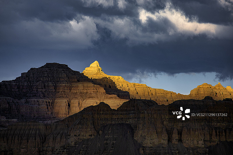 扎达土林图片素材