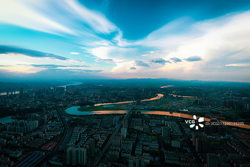 漂亮的浏阳河图片素材