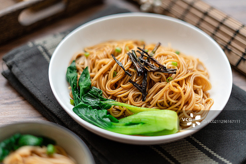 葱油拌面图片素材