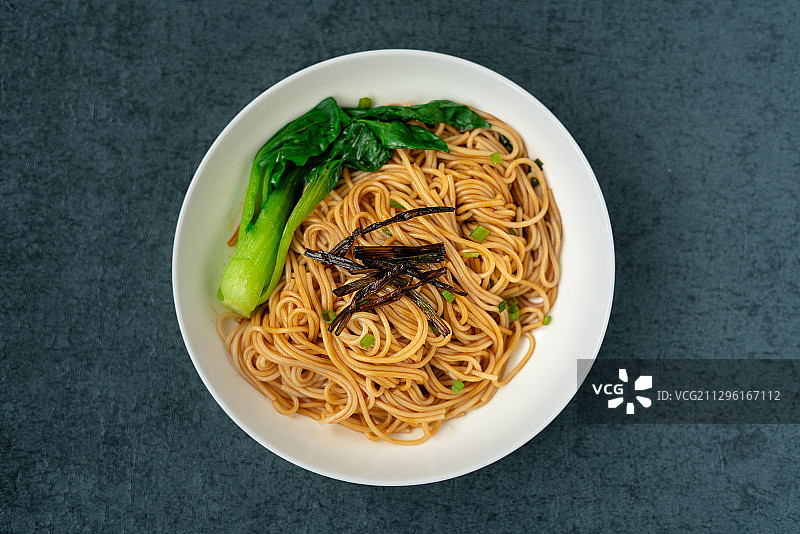 葱油拌面图片素材