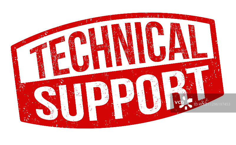 技术支持标志或图章图片素材