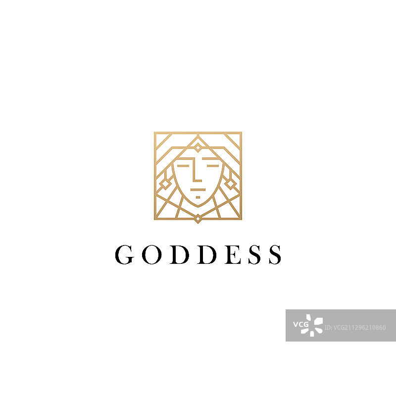 女神Logo图标图片素材