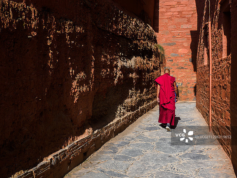甘南夏河拉卜楞寺图片素材
