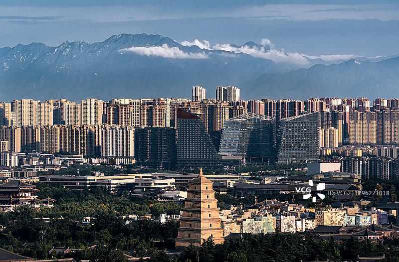 西安大雁塔图片素材