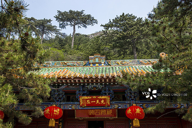 北岳恒山九天宫图片素材